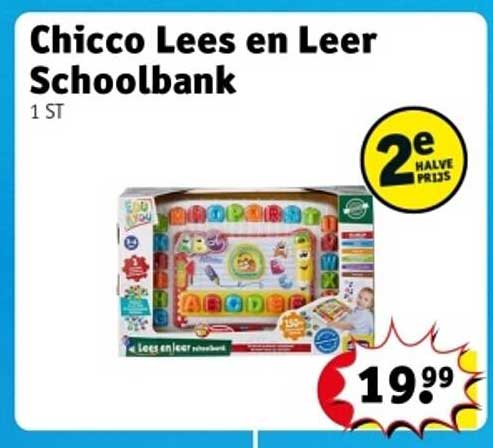 Chicco Lees en Leer Schoolbank