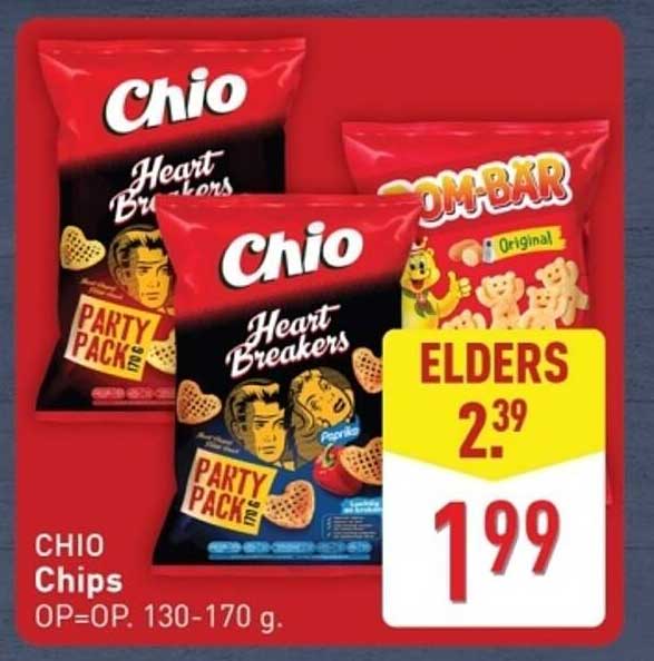 CHIO Chips Heart Breakers Party Pack
