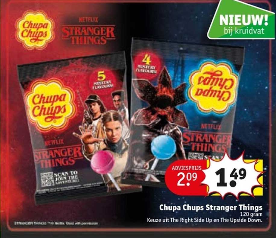 Chupa Chups Stranger Things