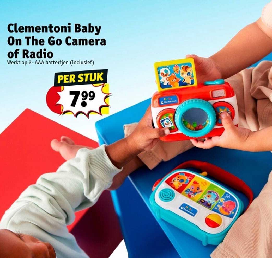 Clementoni Baby On The Go Camera of Radio