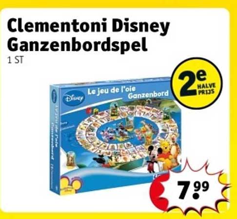 Clementoni Disney Ganzenbordspel
