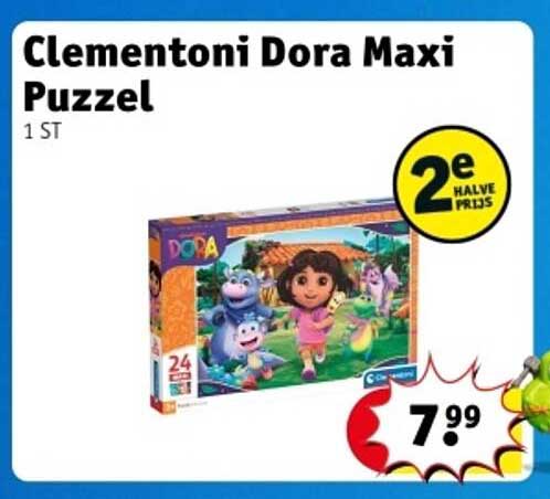 Clementoni Dora Maxi Puzzel