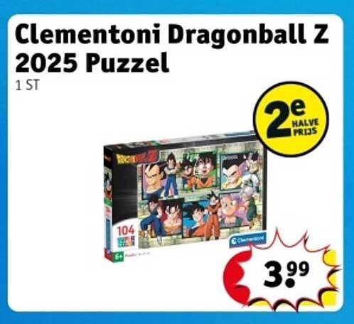 Clementoni Dragonball Z 2025 Puzzel