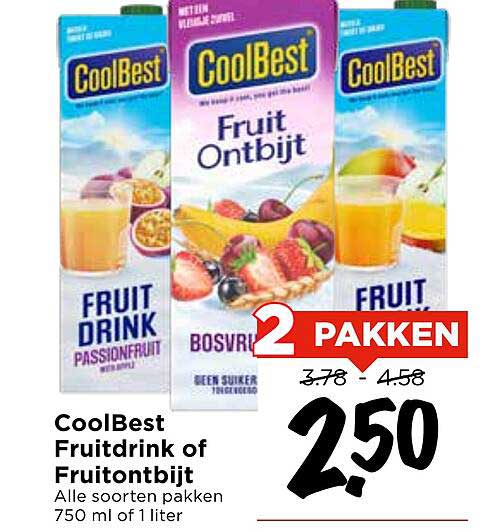 CoolBest Fruitsap of Fruitontbijt
