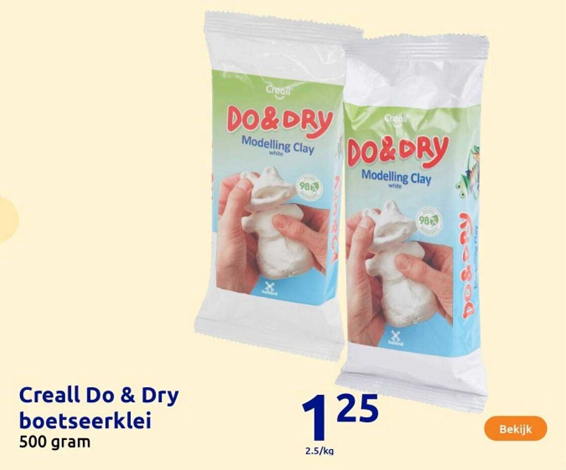 Creall Do & Dry boetseerklei 500 gram