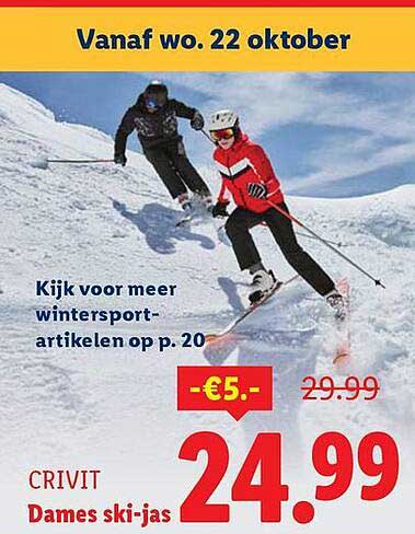 CRIVIT Dames ski-jack