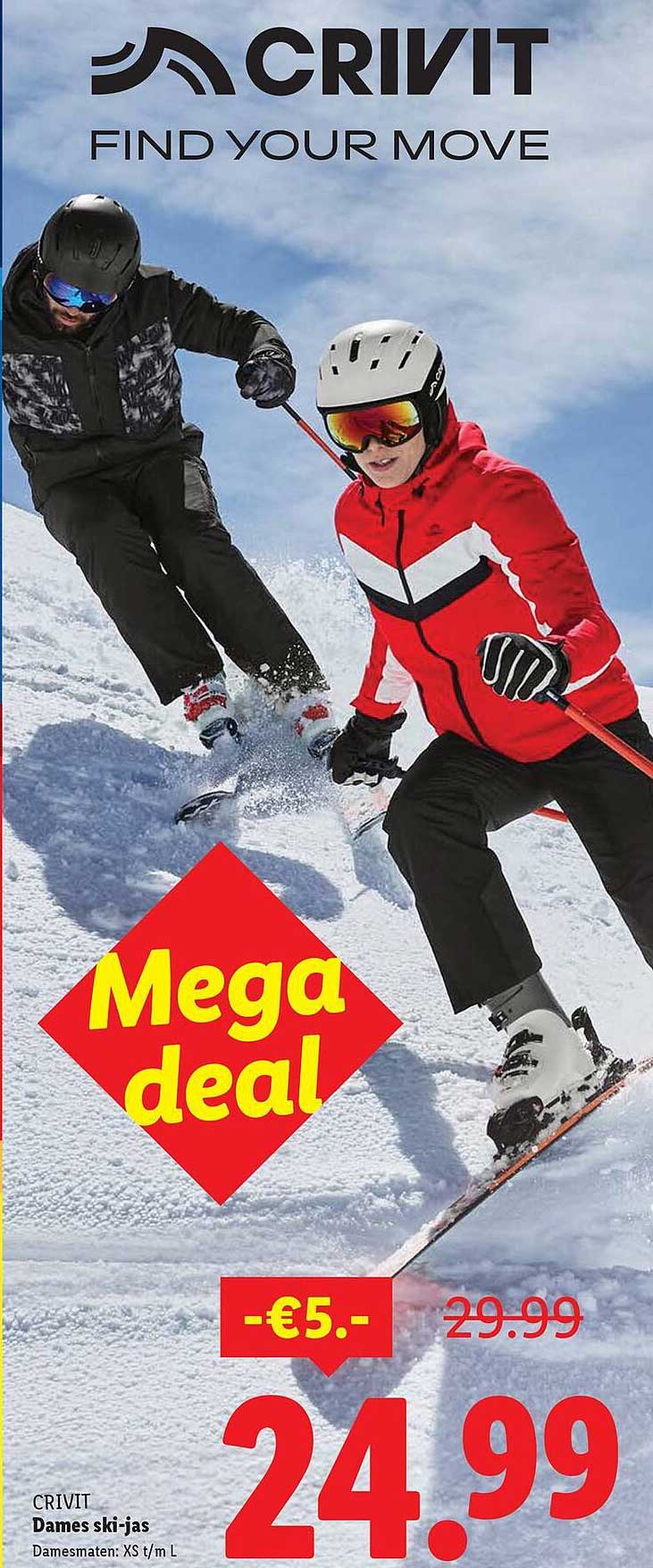 CRIVIT Dames ski-jas