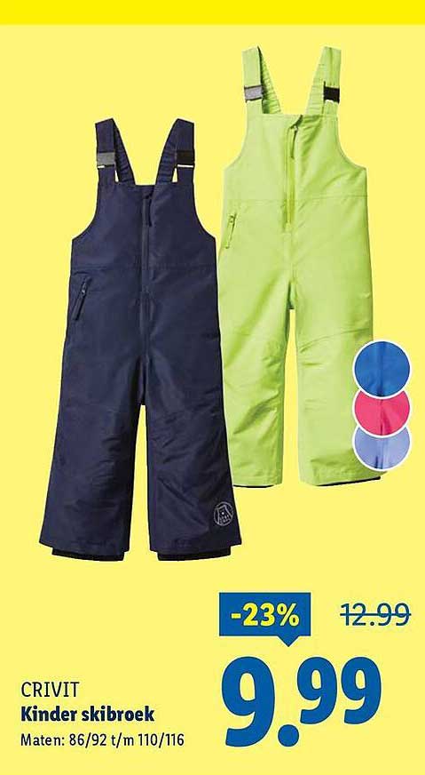 CRIVIT Kinder skibroek