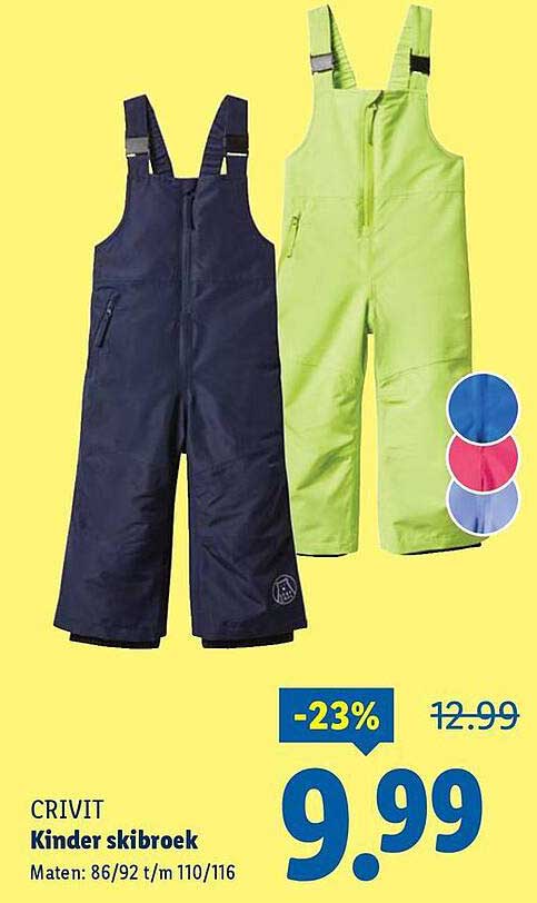 CRIVIT Kinder skibroek