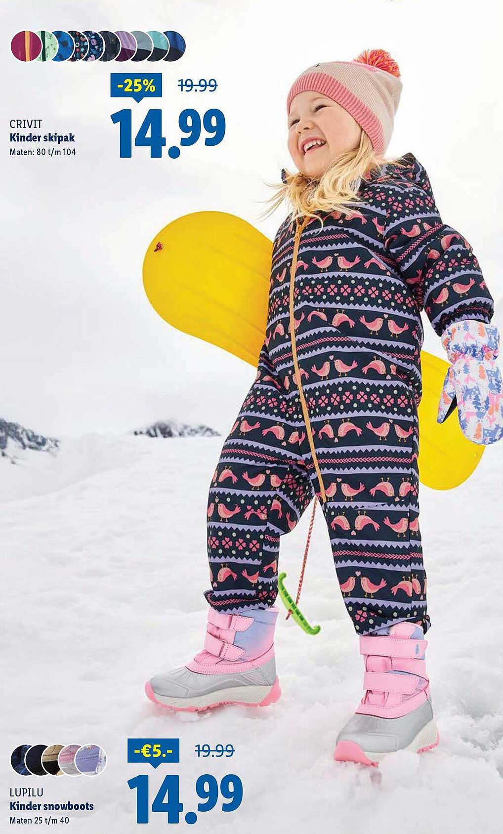 CRIVIT Kinder skipak