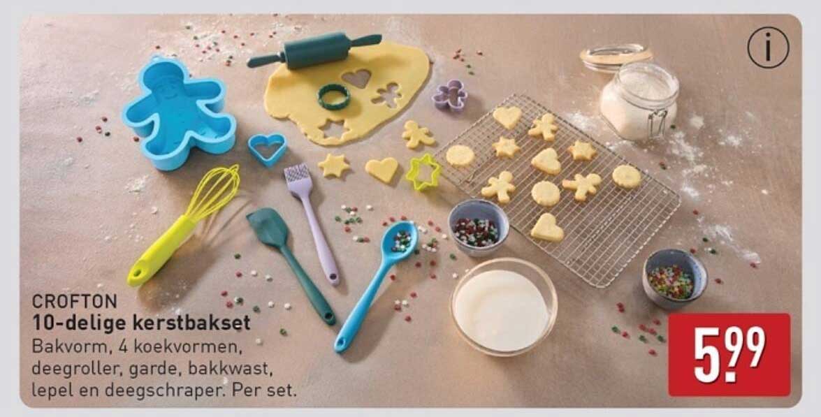 CROFTON 10-delige kerstbakset