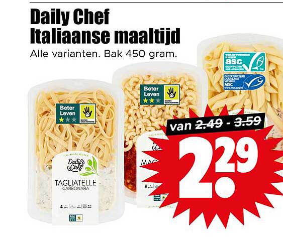 Daily Chef Italiaanse maaltijd