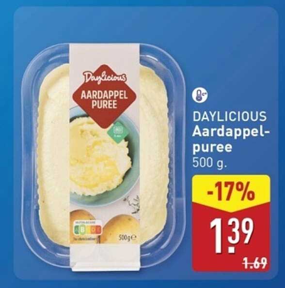 DAYLICIOUS Aardappel-puree 500 g.