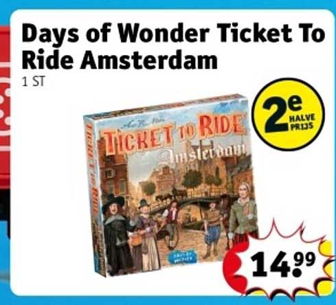 Days of Wonder Ticket To Ride Amsterdam