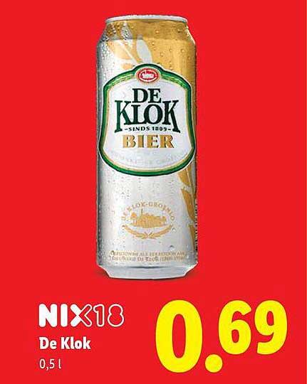 De Klok Bier 0,5 l