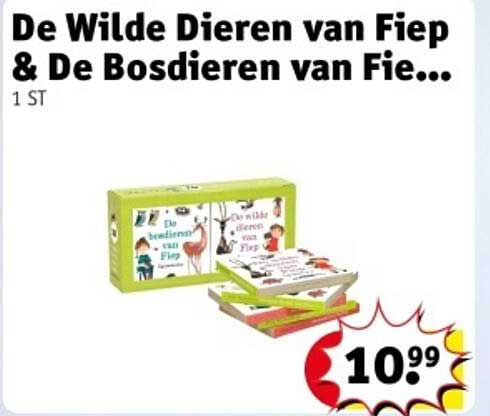 De Wilde Dieren van Fiep & De Bosdieren van Fie...