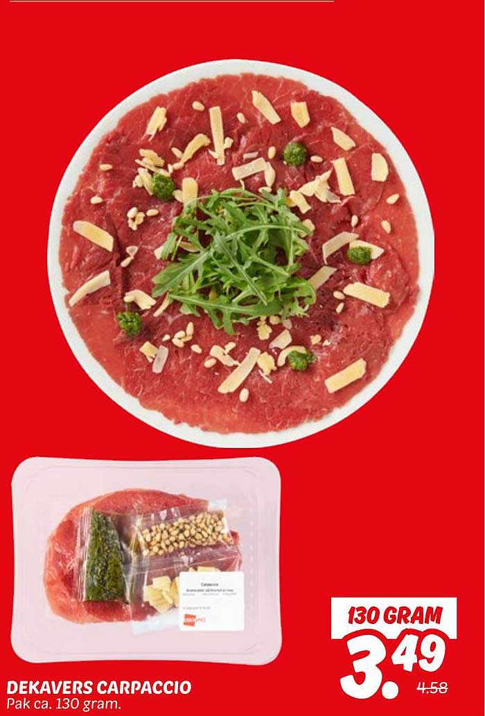 DEKAVERS CARPACCIO
