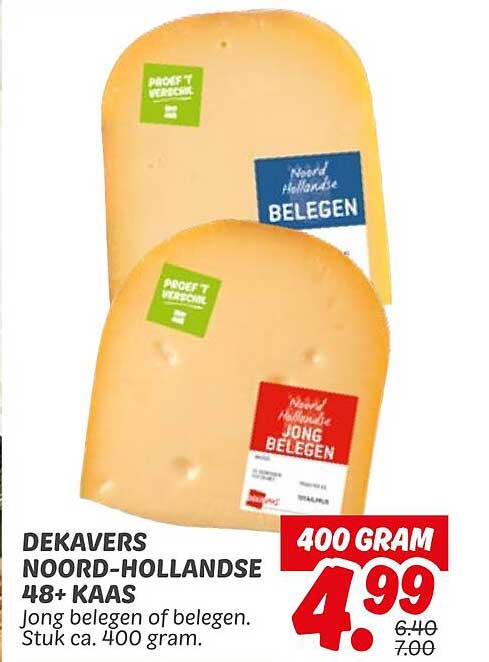 DEKAVERS NOORD-HOLLANDSE 48+ KAAS