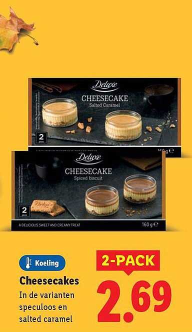 Deluxe Cheesecakes 2-PACK