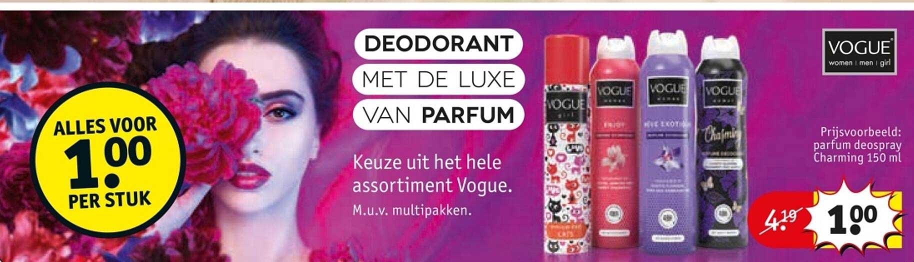 DEODORANT MET DE LUXE VAN PARFUM