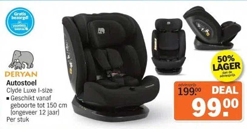 Deryan Autostoel Clyde Luxe I-size
