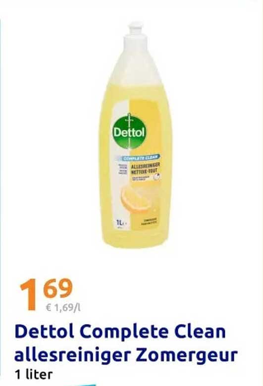 Dettol Complete Clean allesreiniger Zomergeur