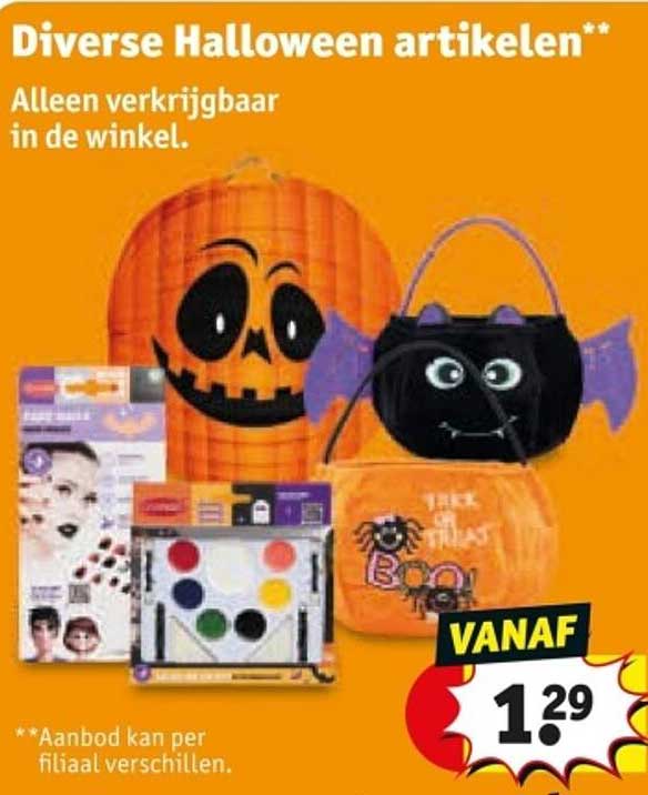 Diverse Halloween artikelen**