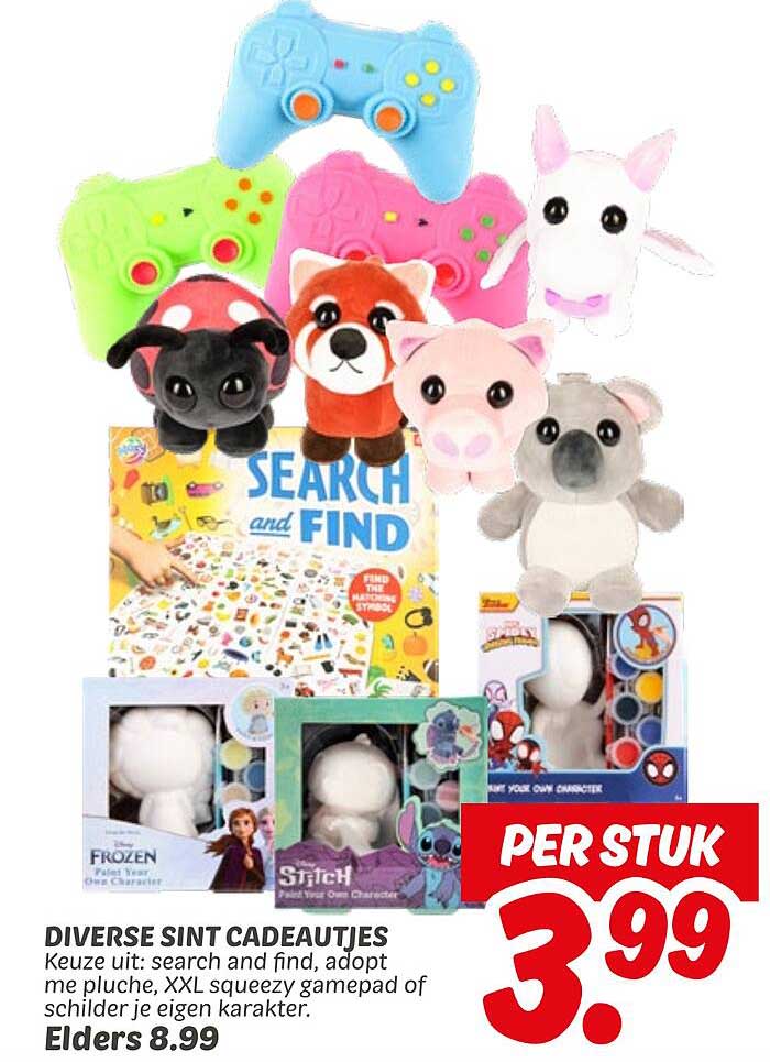 DIVERSE SINT CADEAUTJES