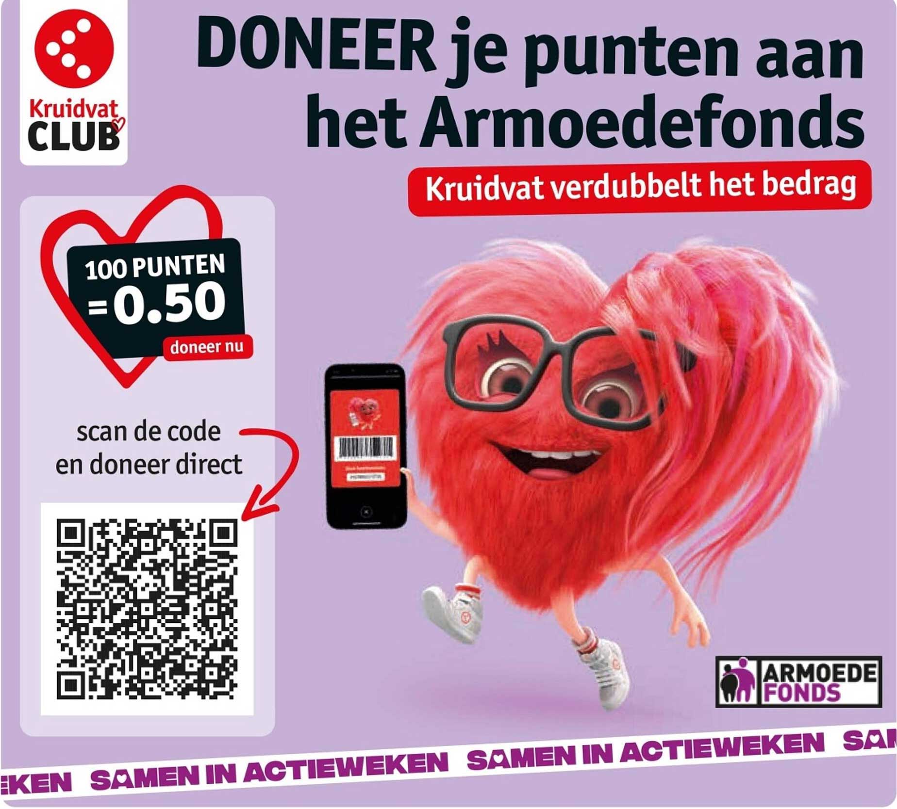 DONEER je punten aan het Armoedefonds