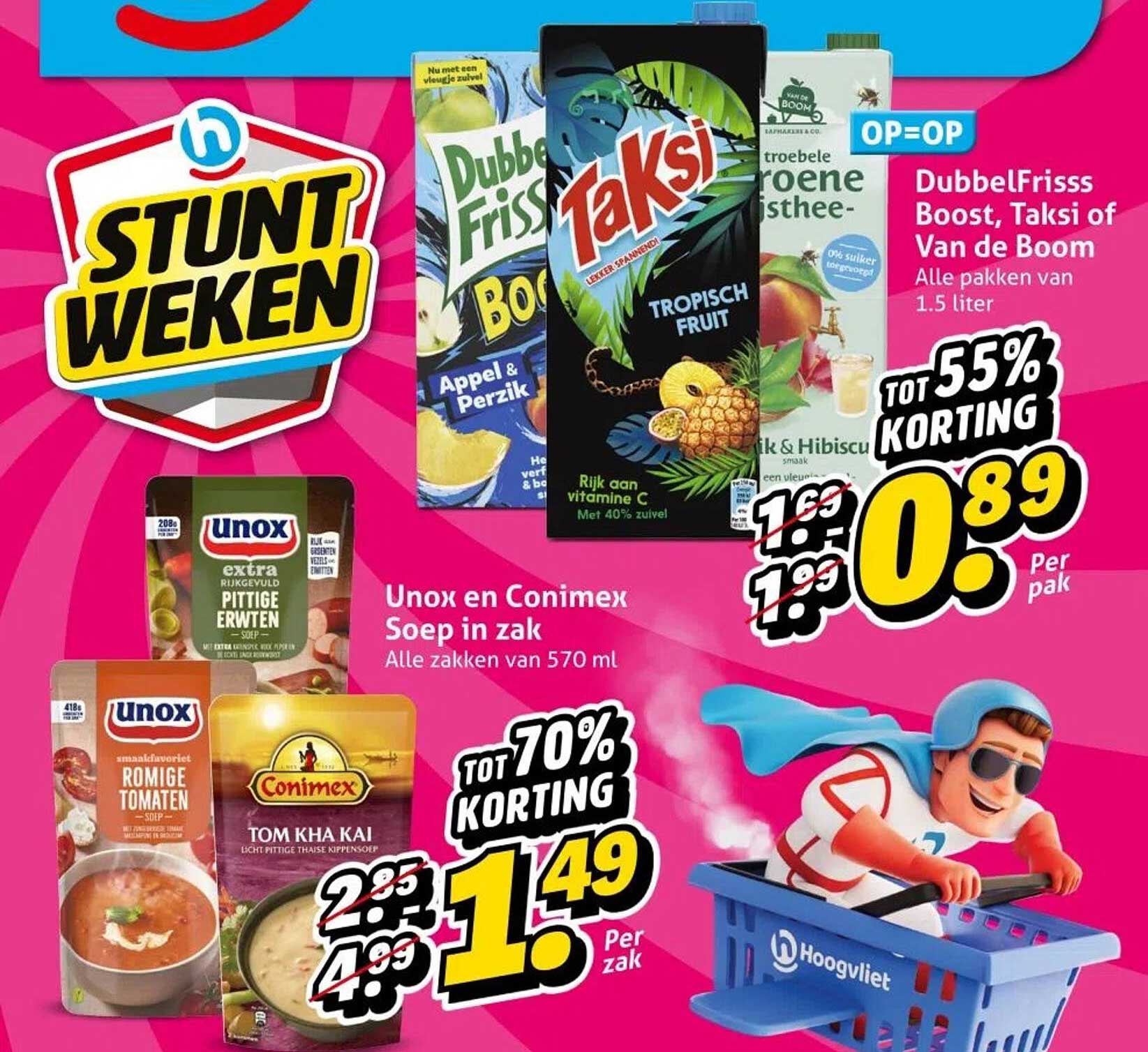 DubbelFrisss Boost, Taksi of Van de Boom - Tot 55% korting