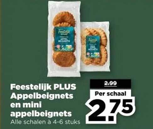 Feestelijk PLUS Appelbeignets en mini appelbeignets