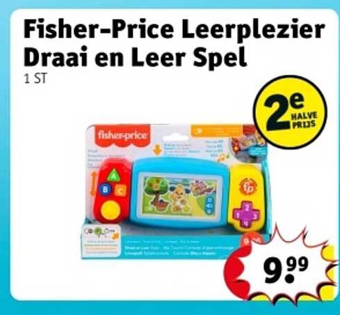 Fisher-Price Leerplezier Draai en Leer Spel