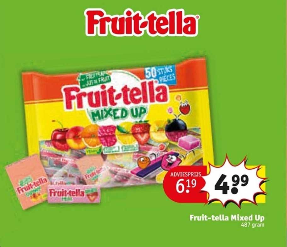 Fruit-tella Mixed Up 487 gram