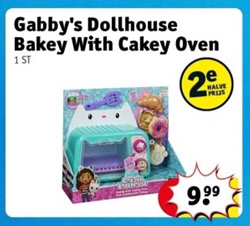 Gabby's Dollhouse Bakey With Cakey Oven