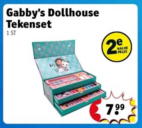 Gabby's Dollhouse Tekenset