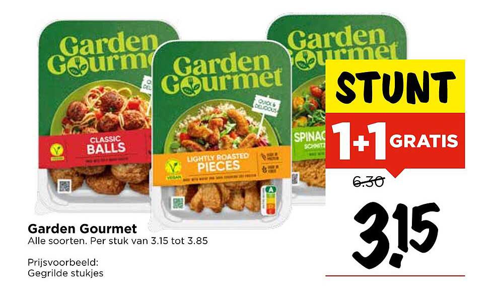 Garden Gourmet 1+1 GRATIS