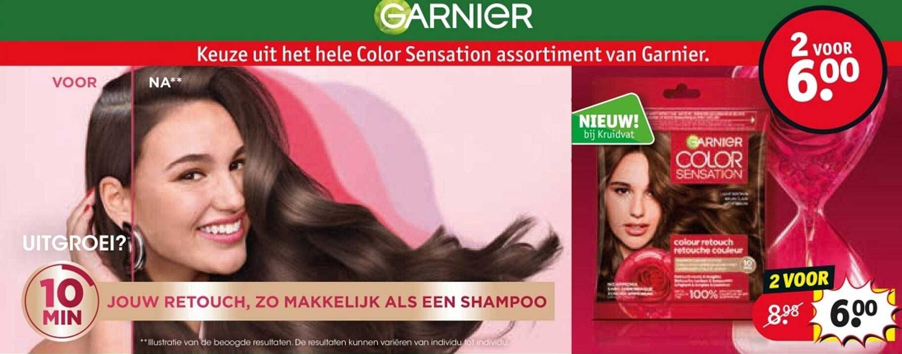 GARNIER COLOR SENSATION 2 VOOR 6,00