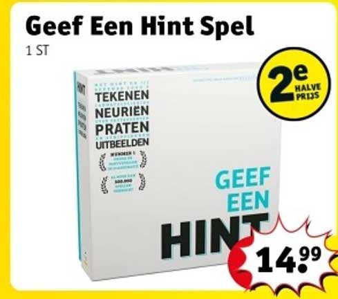 Geef Een Hint Spel