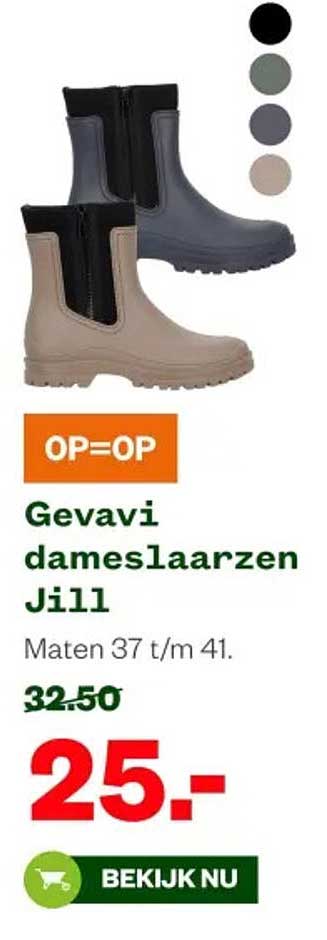 Gevavi dameslaarzen Jill
