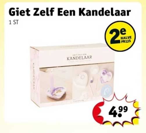 Giet Zelf Een Kandelaar
