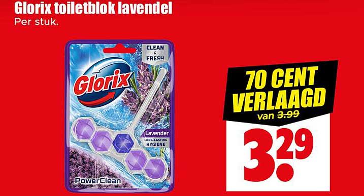 Glorix toiletblok lavendel