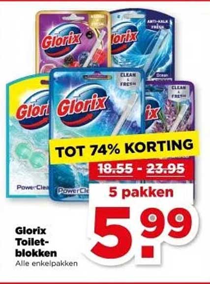 Glorix Toiletblokken