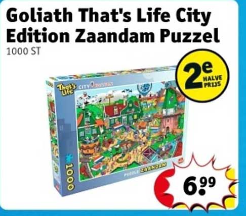 Goliath That's Life City Edition Zaandam Puzzel