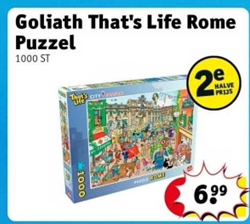 Goliath That's Life Rome Puzzel