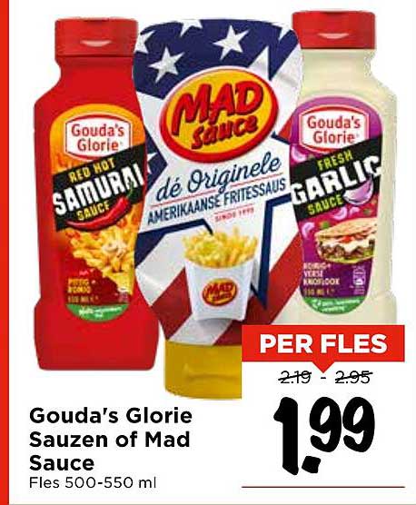 Gouda's Glorie Sauzen of Mad Sauce