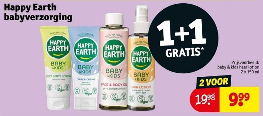 Happy Earth babyverzorging