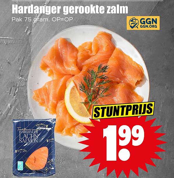 Hardanger gerookte zalm