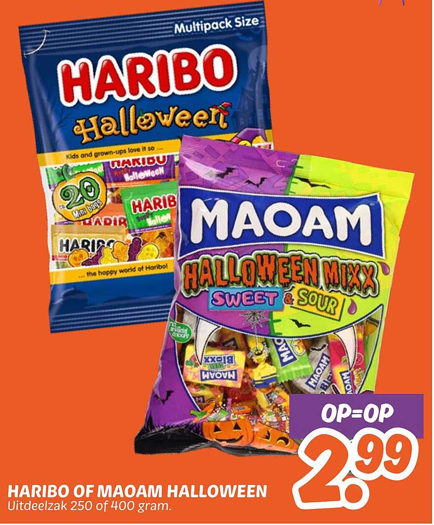 HARIBO OF MAOAM HALLOWEEN