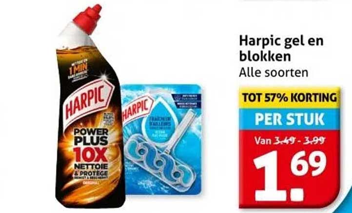 Harpic gel en blokken