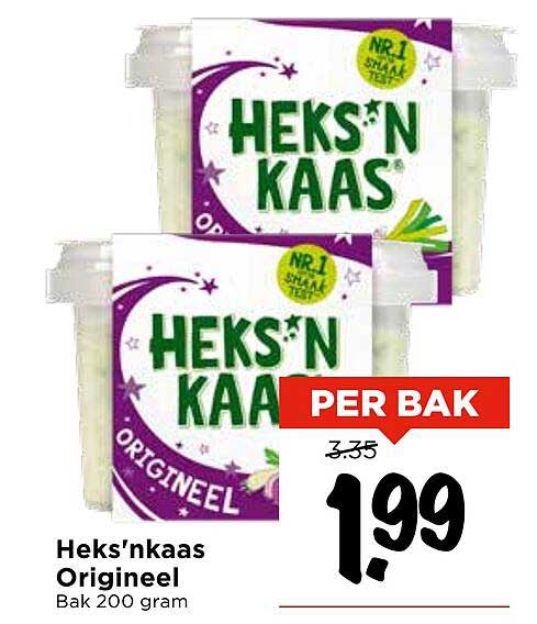 Heks'nkaas Origineel Bak 200 gram